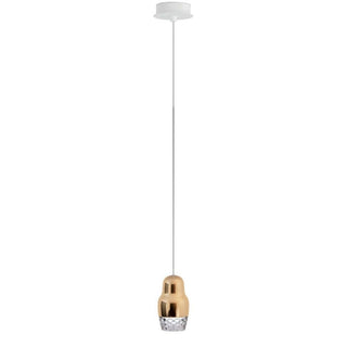 Axolight Fedora 1 suspension lamp by Dima Loginoff Axolight Rose gold RO - Buy now on ShopDecor - Discover the best products by AXOLIGHT design