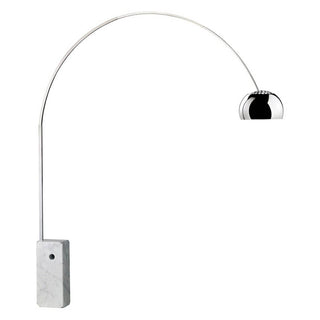Flos Arco Led floor lamp chrome - Buy now on ShopDecor - Discover the best products by FLOS design