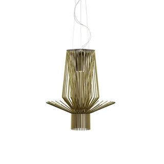 Foscarini Allegretto Assai suspension lamp gold - Buy now on ShopDecor - Discover the best products by FOSCARINI design