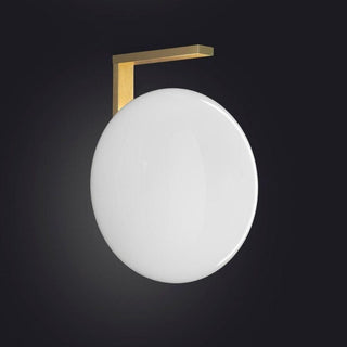 OLuce Alba 174 wall/ceiling lamp satin brass 20 x 32 cm. - Buy now on ShopDecor - Discover the best products by OLUCE design