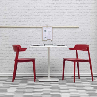 Pedrali Stylus 5410 table base black H.73 cm. - Buy now on ShopDecor - Discover the best products by PEDRALI design