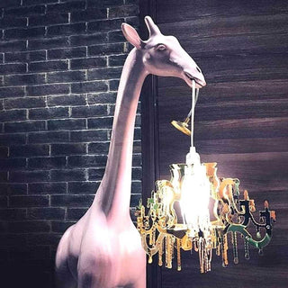 Qeeboo Giraffe In Love XS floor lamp in the shape of a giraffe - Buy now on ShopDecor - Discover the best products by QEEBOO design