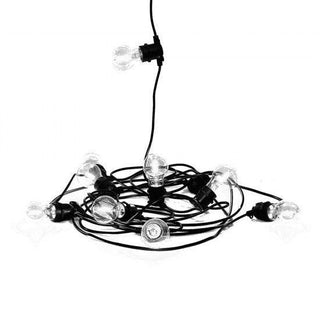 Seletti Bella Vista set 10 LED lamps Outdoor black - Buy now on ShopDecor - Discover the best products by SELETTI design