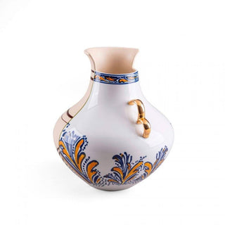 Seletti Hybrid 2.0 porcelain vase Nazca - Buy now on ShopDecor - Discover the best products by SELETTI design