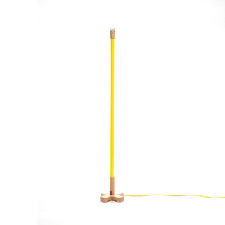 Seletti Linea LED floor/wall lamp Yellow - Buy now on ShopDecor - Discover the best products by SELETTI design