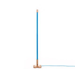 Seletti Linea LED floor/wall lamp Blue - Buy now on ShopDecor - Discover the best products by SELETTI design