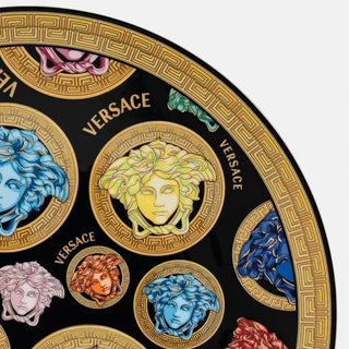 Versace meets Rosenthal Medusa Amplified Multicolour service plate diam. 33 cm. - Buy now on ShopDecor - Discover the best products by VERSACE HOME design